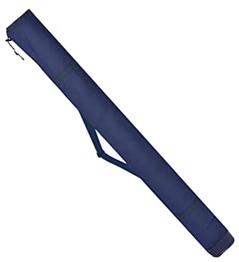 MagiDeal Multifunktions-Angelruten-Regenschirm-Tasche Dicke Regenschirm-Aufbewahrungstasche Faltbare Handtasche Angeltasche Tragbar für das Angeln im Freien, blaues L