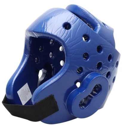 Parliky Children Taekwondo Helmet Eva Padded Head Protector Blue Xl