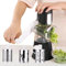 Onlynery Round Cheese Shredder | Effortless Shredding Slicing and Grating Rotary Grater | Vegetables for Cheese, Carrots, Potatoes, Nuts, Cucumbers, Zucchini