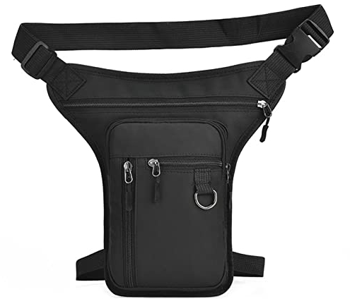 Beinbeuteltasche Drop Leg Tasche wasserdichte Beintasche Für Herren Damen, Hüfttasche Oberschenkeltasche Motorrad Outdoor Verstellbare Gürteltasche Für Reisen, Camping, Laufen, Radfahren