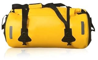 UPIKIT Motorrad-Hecktasche, Multifunktionaler Fahrerrucksack, Rücksitztasche, Großes Fassungsvermögen, Werkzeug, Kofferraumzubehör Für BMW R1200GS(Gelb,Groß)