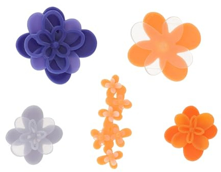 Crocs Jibbitz Charms, Blooming Ombre Florals 5 Pack