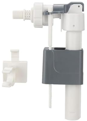 WAZUBC Toilet Water Tank Inlet Valve, in-Wall Water Tank Inlet Valve Hidden-Toilet Tank Fill Valve Wall Hung Toilet Tank Valve for Water Inlet Accessories (3/8 in)