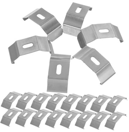 RORPOIR 50pcs Easy Install Fixing Clamp Blind Accessories for Roller Blinds Parts Fittings