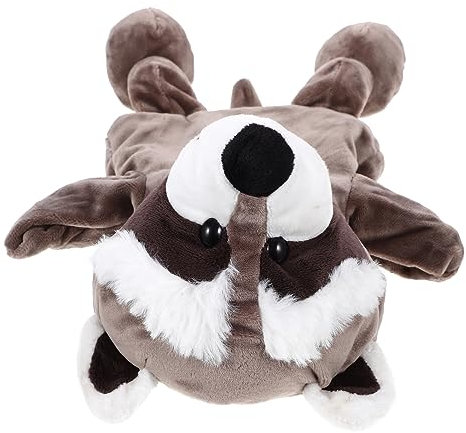 ibasenice Waschbär Handpuppe Kinderspielzeug Die Marionettenpuppen Kinderhandpuppe Tierform Handspielzeug Tierplüsch Handpuppe Handpuppenspielzeug Cartoon Tierpuppe Pp Baumwolle