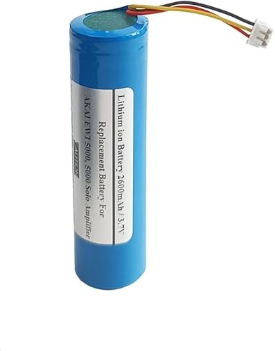 2600mAh 3.7V Replacement Battery For AKA I EWI 5000, 5000 Solo Amplifier, 1ABTUR18650ZY01, New Model Produced After 2019
