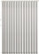 PANDAHOME Estor Vertical Oslo 100 % poliéster, Lamas pivotantes para Regular la luz, fácil instalación con Kit y Barra Ajustable. Ideal para Ventanas Grandes. Blanco o Gris, hasta 250x260 cm.