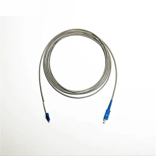 ZZWFMW Cordon de raccordement Optique blindé monomode, câble à Fibre Optique monoconducteur(10m 10,SC-St)