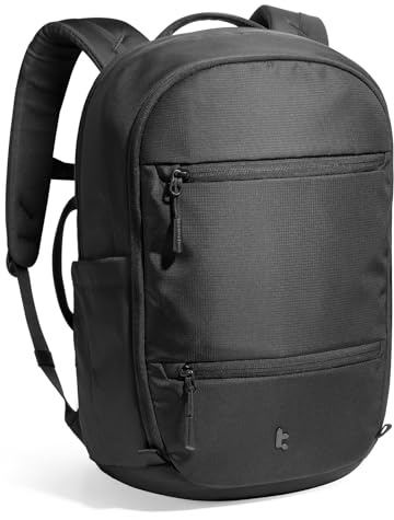 tomtoc Laptop Rucksack 22L, Business Rucksack Herren Damen mit Laptopfach für 15,6-16 Zoll Notebook, Spritzfest Laptoptasche Handgepäck, Arbeitsrucksack Herren für Arbeit, Büro, Tägliches Pendeln