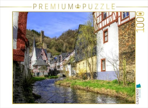 CALVENDO Puzzle Eine Perle in der Eifel - Monreal | 1000 Teile Lege-Größe 64 x 48 cm Foto-Puzzle für glückliche Stunden