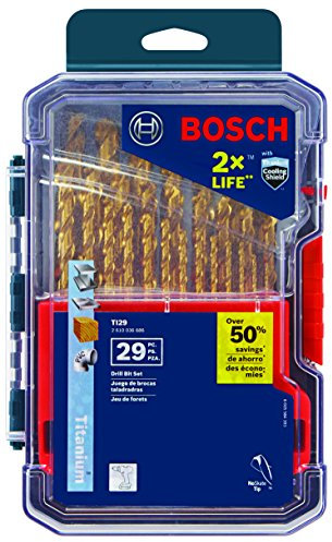Bosch Bl29 Noir Oxyde métallique de forets, TI29