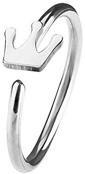 Piercingfaktor Universal Piercing Ring Hoop Clip On mit Motiv Für Ohr Nase Lippe Brust Intim Septum Tragus Helix Hufeisen Horseshoe