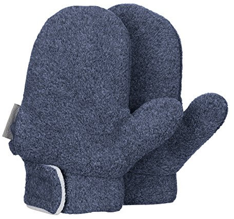 Sterntaler Baby-Jungen Fäustel Fäustlinge, Blau (Tintenblau Mel. 376), 2