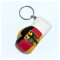 Sportfanshop24 Schlüsselanhänger/Anhänger für Schlüssel - Deutschland mit Adler - Boxhandschuh mit Schlüsselring, 7 cm groß