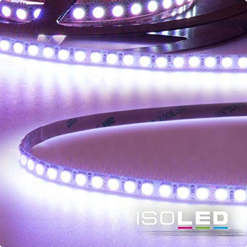 IsoLED Marken LED Strip Micro 8mm breit, 600LED´s, 24V, 12Watt/m, RGB, dimmbar, flickerfree