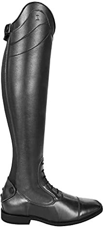 Cavallo Linus Slim - Stivali in pelle da 3 a 3,5, Linus Slim: 48 cm/34 cm, colore: Nero