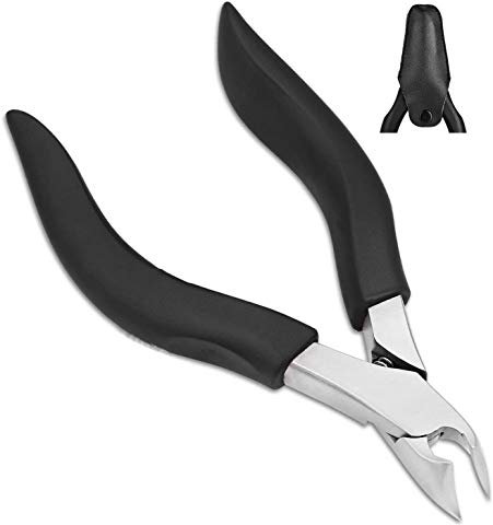 Gurelax Coupe-ongles professionnel pour ongles épais ou incarnés avec manche long pour une prise en main facile