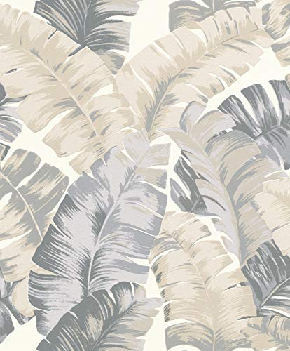 Rasch Tapeten Vliestapete (Exotic) creme 10, 05 M x 0, 53 M Yucatan 535617