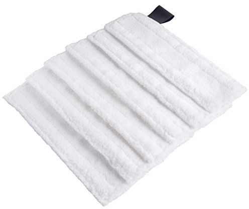 LTWHOME Microfibre Cloth Cover Pads Fit for Karcher EasyFix SC2, SC3, SC4, SC5 Steam Cleaner (Pack of 6)