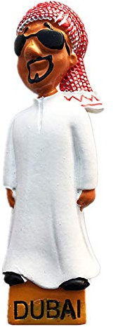 Dubai United Arabische Emirate 3D-Kühlschrankmagnet, Reise-Souvenir, Geschenk, Heim-Küchendekoration, Magnet-Aufkleber, Kühlschrank-Magnetsammlung