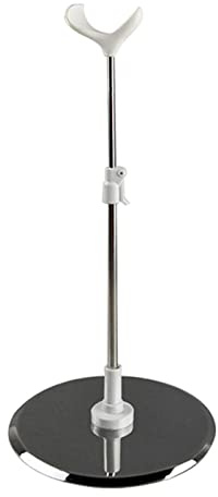 HomeDecTime Puppenständer Puppenhalter für 1/3 1/4 BJD - Edelstahlsockel
