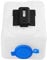 Qiilu Kit de réservoir de Bouteille de Pompe de Lave-Glace 12V 1.2LTR Kit de réservoir de Bouteille de Pompe de Lave-Glace Universel pour Pare-Brise Outils de Nettoyage pour Voitures Classiques