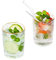 Water Glasses Drinking 300ML Gold Rim Vintage Tumblers Glass Set of 2 Tall Highball Glass for Juice Coffee Tea for Party, Bar