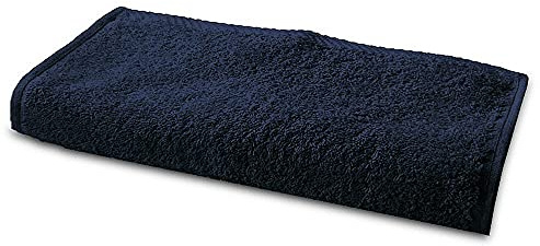 Lanudo® Luxus Waschlappen/Waschtuch 600g/m² Pure Line 30x30 cm. 100% feinste Premium Frottier Baumwolle in höchster Qualität. Waschlappen, Waschtücher. Farbe: Marineblau/Navy