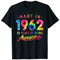 60 Jahre alt 60. Geburtstag gemacht 1962 Krawatte Dye Männer Frauen T-Shirt