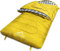 normani 4-in-1-Funktion Extrem Outdoor Schlafsack 'Antarctica' aus Nylon Rip-Stop mit 500 + 250 g/m² Hollow Fiber Füllung 220 x 90 cm Farbe Gelb Größe Rechts