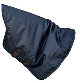 Kentucky Horsewear - Allwetter-Halsstück - Wasserdicht - Klassisch mit Ohren Navy - 0 gr - S