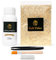 KIRIN Gold Leaf Kit - Gilding Adhesive 110ml, 5g Gold Flakes, Glue Set for DIY Craft, Painting & Furniture