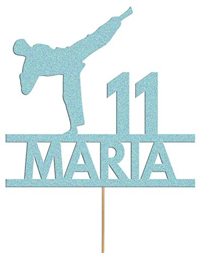 Tortenaufsatz, Motiv: Karate, Kampfsport, Judo, Geburtstagskuchen, personalisierbar