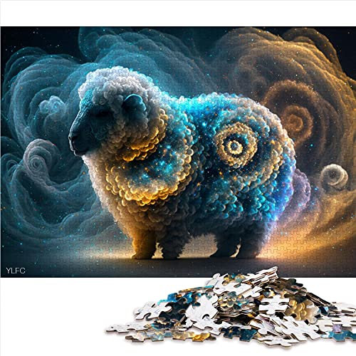 1000 Teile Puzzles für Erwachsene Puzzle Schafe Puzzles für Erwachsene Papppuzzles Family Entertainment Toys (Größe 26x38cm)
