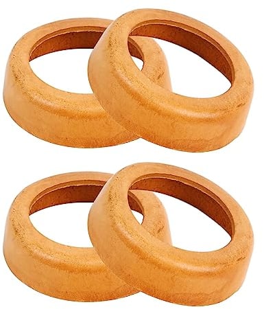 Copgge 7,8 x 5,3 cm Leder Unterventil-Kolbenhülsen Lederbecher Leder für Krug Auslaufpumpe Wasserpumpe Handpresse Pumpe Typ 75 Lederhülse Brunnen Handpumpe Umbau-Kit (4 Stück Kolbenhülsen)