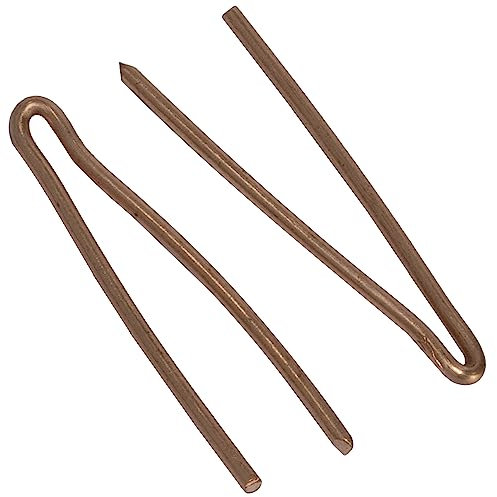 AERZETIX - C67700 - Set di 2 punte in rame universali 1.5mm² per saldatore - lunghezza 33mm - lavoro saldatura elettronica accessorio