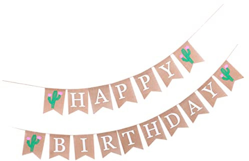 ibasenice Geburtstagsdekoration Set Mit Banner Für Party-dekor Bühnenrequisiten Happy Birthday Banner Für Geburtstagsfeiern Indoor Und Outdoor Geeignet
