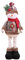 Fulenyi Weihnachtsdeko Figuren 60cm Plüsch Weihnachten Schneemann Weihnachten Ornament Lange Beine Figuren für Tisch Kamin Weihnachten Figuren Deko