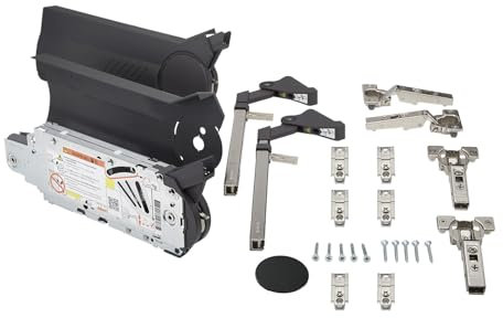 Hochfaltklappen SET Blum® AVENTOS HF 20F2501 anthrazit (für Korpushöhe von 700 bis 900 mm/LF 5350-10150 / Korpusbreiten bis 1800 mm) Schrankklappe