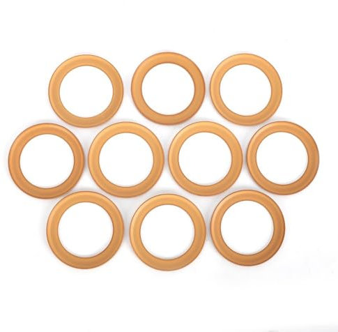 10PCs Rubber Piston for RING,Seals Rubber O- for RING Air Kit,Compressor Compression Piston for RING for 1100W Air Compressor, Oil-Free Silent