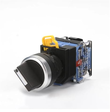 Knob switch key button second and third position LA38-11XY conversion selection switch 22mm(2P,3 Position)