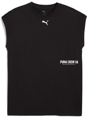 PUMA Unisex M Graphic Cutoff Tank Tees (1er Pack)