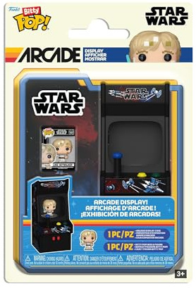 Funko Bitty POP! Arcade: Star Wars - Luke - 8-Bit | Offizielles Owned IP Merch - Spielzeug zum Sammeln - Geschenkidee zum Geburtstag für Fans und Sammler
