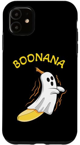 Hülle für iPhone 11 Boonana Lustiges Banana Ghost Halloween-Feiertagsfrucht