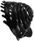 TOVINANNA Molletta Per Nera Con Design Spirale Fermaglio Antiscivolo Per Chignon Creatore Di Raccolti Naturali Per Donne e Ragazze Accessorio Versatile Per Occasioni Diverse