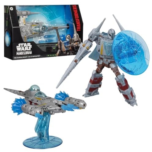 Transformers Collaborative Star Wars: The Mandalorian™ N-1 Starfighter Action Figure