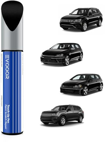 (LC9X/2T) Deep Black Pearl Autolack Nachbesserung für Volkswagen/VW, Kratzer Reparatur für Auto, Schnelle & Einfache Lösung zur Reparatur