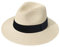 DRESHOW Women Wide Brim Straw Panama Roll up Hat Fedora Beach Sun Hat UPF 50+