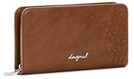 Desigual Porte-Monnaie Sierra Fiona Long Wallet Camel Brun