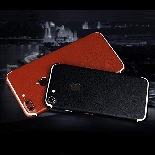 Shot Case Sticker Adesivo iPhone 8 Effetto Pelle Integrale Anteriore/Posteriore Marrone